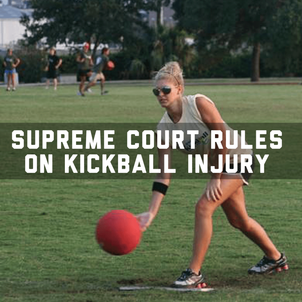 SOUTH CAROLINA SUPREME COURT RULES ON KICKBALL INJURY AND WORKERS COMPENSATION CLAIM